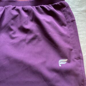 Fabletics Fundamental Pant athletic pants women or men size 2X Plum/Purple New